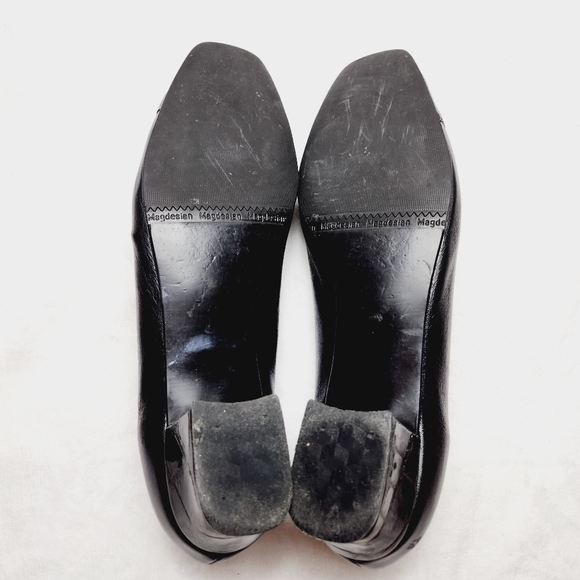 2 X CALIFORNIA MAGDESIANS leather Tassel pumps, black and bronze - Picture 6 of 16